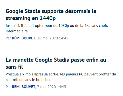 Google stadia 2 améliorations
